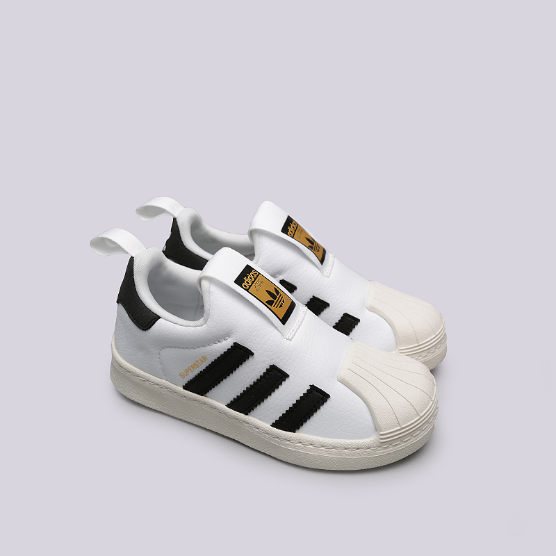 детские белые кроссовки adidas Superstar 360 C BA7114 - цена, описание, фото 2